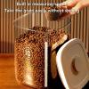 Fockety Airtight Pet Food Storage Container, 10-L Vacuum-Sealed Cat and Dog Food Container view 3