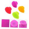 TOGEVAL 4-Piece Silicone Facial Cleansing Brush Set view 2