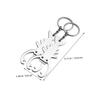 TOYZFRIENDY 3-Piece Metal Lobster Bottle Opener Keychains, Beer Bottle Openers with Integrated Key Rings for Parties, BBQs, and Restaurants view 2
