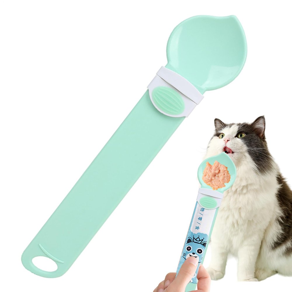 Opilroyn Cat Treat Feeder Spoon