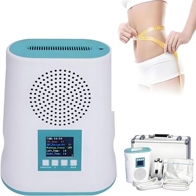 GYQSSD Cryolipolysis Fat-Burning Device, Portable Mini Fat-Lipolysis Device, Professional Cold Vacuum Technology, -2°C to 12°C, Max. 45 kPa