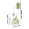 Baby Bottle Brush Set with Stand, 11.81-Inch Cleaning Kit view 2