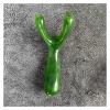 OZDTLP Resin Facial Lifting Gua Sha Tool, Y-Shaped Fork Massage Plate for Nose Trigger Points (Cicada Yellow) view 4