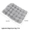 Buachois Plush Pet Bed Mat, Ultra-Soft Kennel Pad, Non-Slip Bottom, Size S view 2