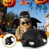 Bat Cat Mask, 4.92 x 3.54 x 2.36 in, Pet Costume Accessory view 4