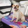 Reusable Pee Pads for Large Dogs, Non-Slip, 24 x 36 in + 36 x 42 in, Vapor Wave Floral, Purple and Red, 2-Pack view 4