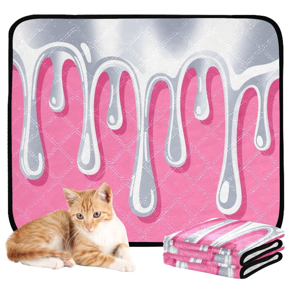 3-Pack Extra Large Dog Urine Carpet, Washable, Non-Slip, 50.8 x 61 cm