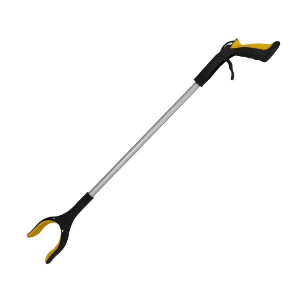 GOOPEEG Grabber Tool, Flexible Garden Litter Picker, Yellow