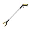 GOOPEEG Grabber Tool, Flexible Garden Litter Picker, Yellow view 1