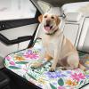 Washable, Non-Slip Dog Mats for Dirty Paws, 50.8 x 61 cm, Colorful Artistic Flowers, 3-Pack view 4