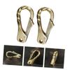 GARIOUANS 2 Pack Brass Lobster Clasps view 2