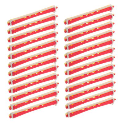 Gogogmee Plastic Hair Curlers, 24-Piece Set, Gentle Heatless Curls for Long and Short Hair