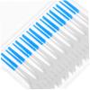 DECOMELODY 40-Piece Silicone Interdental Brushes, Compact view 3