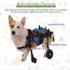 Dog Wheelchair for Small and Medium Dogs – Lightweight Rear-Leg Support Cart view 3