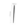 3-Piece Flat Eyeliner and Eyebrow Brush Set for Precise Shaping view 2