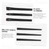 3-Piece Flat Eyeliner and Eyebrow Brush Set for Precise Shaping view 3