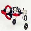 Adjustable Lightweight Dog Wheelchair, 2-Wheel Rear-Leg Support Cart, Small view 1