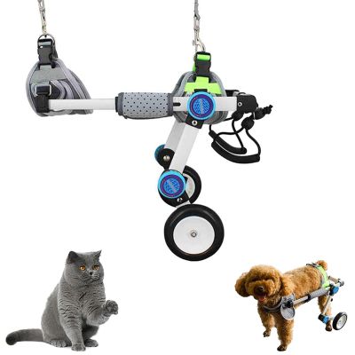 Adjustable Dog Wheelchair for Hind Legs, Mobility Aid for Disabled Pets