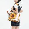 WZYCWB Yellow Sunflower Print Pet Shoulder Bag for Small Pets view 2