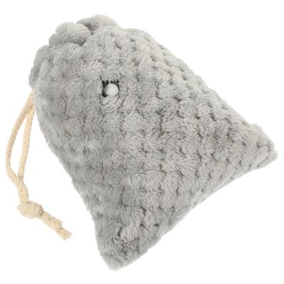 DECOMELODY Portable Wool Hamster Carrier with Drawstring