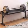Height-Adjustable Overbed Laptop Table with Wheels view 4