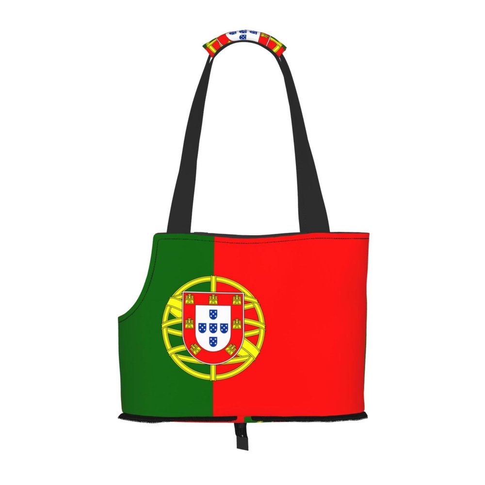 WZYCWB Lightweight Portuguese Flag Travel Carrier for Cats and Small Dogs