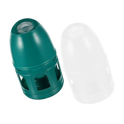 UPKOCH 2-Piece 3 L Plastic Pigeon Water Dispensers for Bird Cages, Parrots and Pigeons