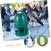 UPKOCH 2-Piece 3 L Plastic Pigeon Water Dispensers for Bird Cages, Parrots and Pigeons view 3