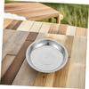 DECOMELODY 2-Piece Shallow Stainless Steel Bowls for Dogs and Cats view 4