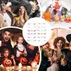 Halloween Body Stickers, Cute Pumpkin and Spider Decals view 4
