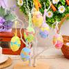 Ruarby Colorful Hanging Eggs, 6 Count, Small Foam, 60 x 40 mm view 4