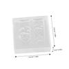 LOLIPPYY 3D Transparent Silicone Nail Art Molds, 2-Piece, Floral Design view 2