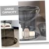 23-Liter Plastic Water Bucket with Handle and Lid view 3