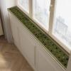 Dailify Green Waterproof Windowsill Mat, Patterned Protective Pad, 55 1/8 x 5 7/8 in view 1