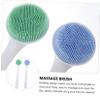 ARTSEWPLY Silicone Bath Brushes with Long Handle, 2-Pack view 3