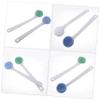ARTSEWPLY Silicone Bath Brushes with Long Handle, 2-Pack view 4