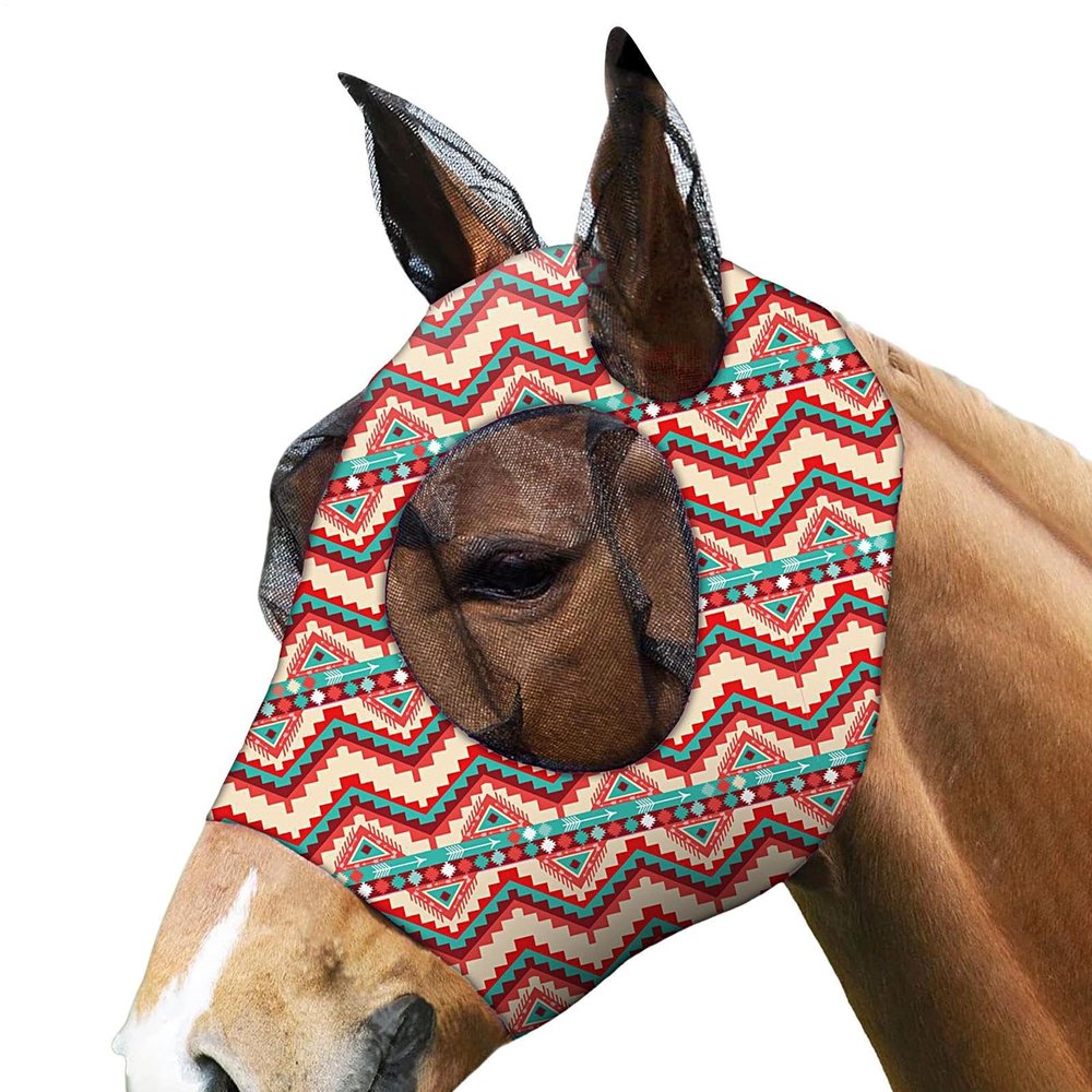 Horse Fly Mask with Mesh Netting