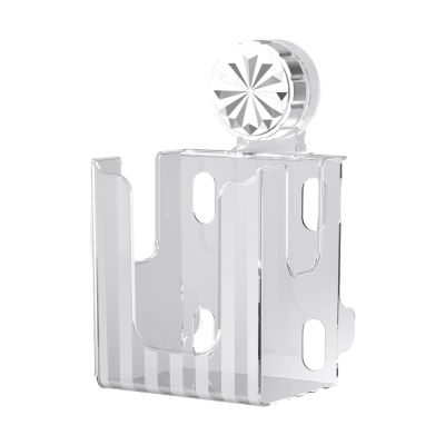 Wall-Mounted Tissue Box Holder, Non-Slip Dispenser