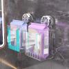 Wall-Mounted Tissue Box Holder, Non-Slip Dispenser view 2