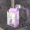 Wall-Mounted Tissue Box Holder, Non-Slip Dispenser view 3