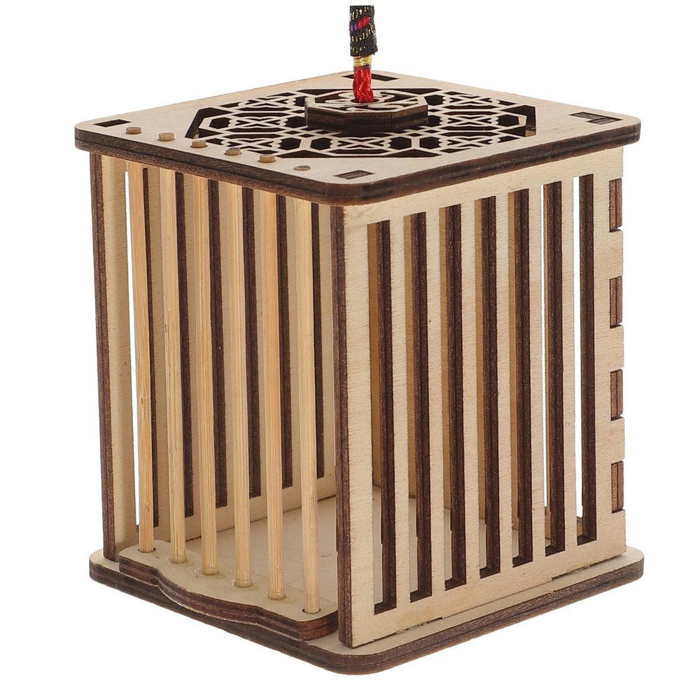 UTHCLO Wooden Grasshopper Cage for Children, Lightweight Transport and Observation Box