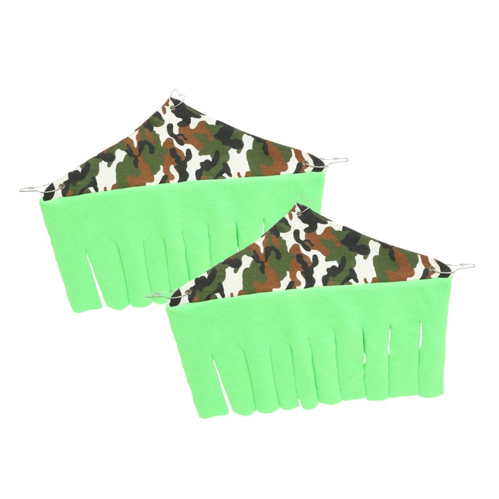 Breathable Cotton Guinea Pig Hideout House, 2 Pieces
