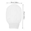 PENIKOKO Exfoliating Bath Gloves, Soft Imitation Silk Fabric for Gentle Body Cleansing view 2