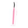 Silicone Eyelash Brushes, 6 Pieces, with Protective Caps, Pink view 2