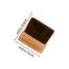 Barber Neck Brush with Wooden Handle for Removing Cut Hair view 2