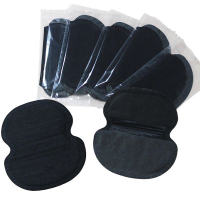 Disposable Underarm Sweat Shields, Strong Adhesive, 11.9 x 10.9 cm, 100 Count