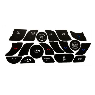 ZDDYUU Button Repair Stickers for Chrysler 200 2014–2017