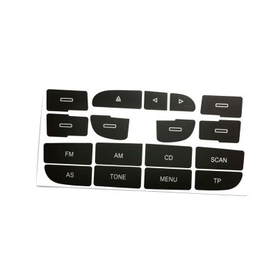 ZDDYUU Car Button Repair Stickers for Audi A3 2010–2013