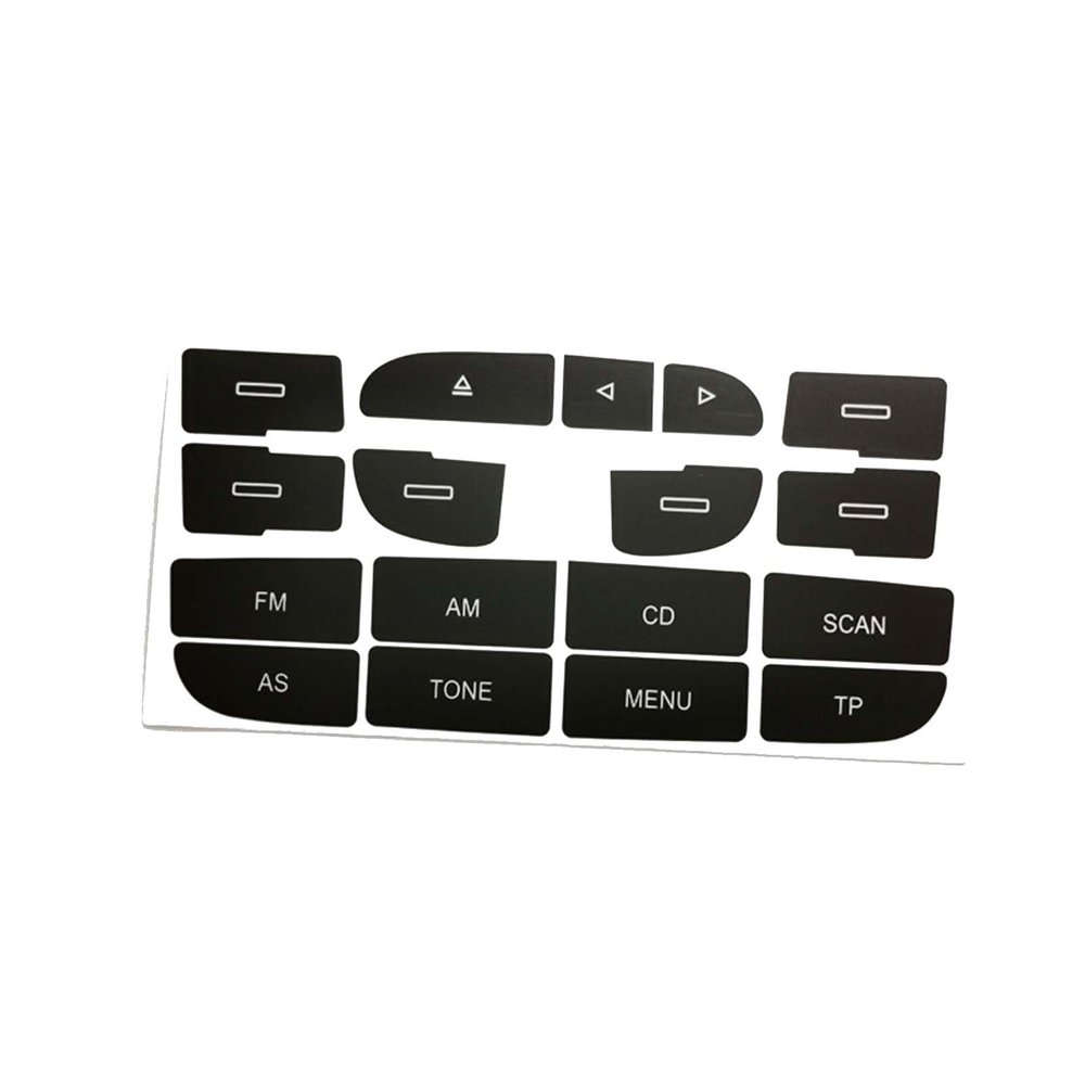 ZDDYUU Car Button Repair Stickers for Audi A3 2010–2013