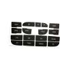 ZDDYUU Car Button Repair Stickers for Audi A3 2010–2013 view 1